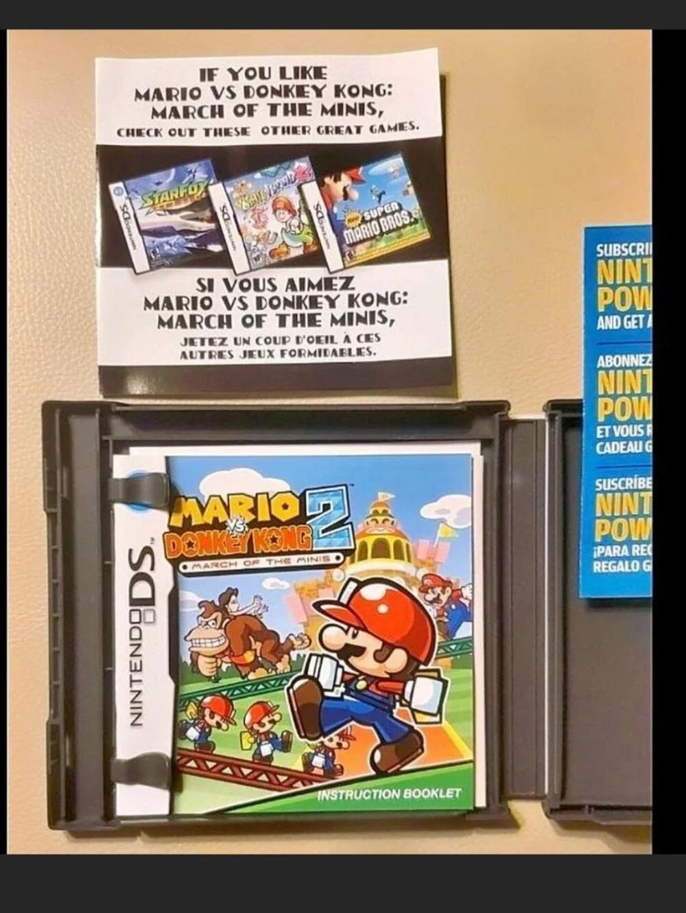 Mario vs Donkey Kong 2 March of the Minis DS Game Mario Game Donkey Kong Game DS
